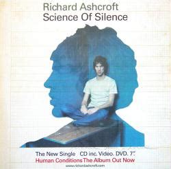 Richard Ashcroft Poster Science Of Silence U K Promo Flat 2003