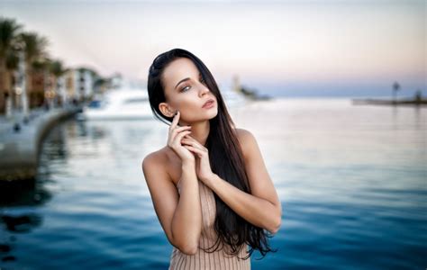 Women Depth Of Field Model 1080P Angelina Petrova Denis Petrov