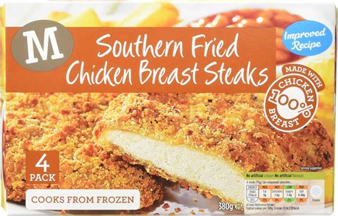 Morrisons Southern Fried Chicken Steaks 380g Frozen Uk