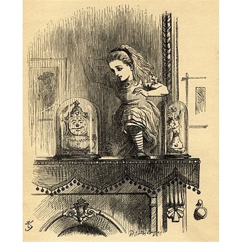 Buy Alice In The Looking Glass House Illustration By Sir John Tenniel 1820 1914 From The Book