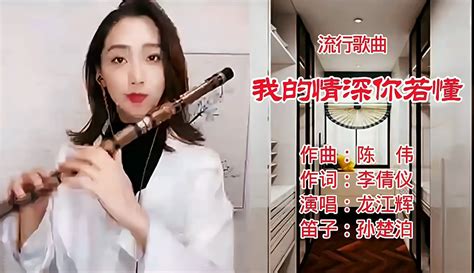 【龙过榕】龙江辉演唱的《我的情深你若懂》笛子演奏：中国歌剧舞剧院孙楚泊作品数1201 音乐视频 免费在线观看 爱奇艺