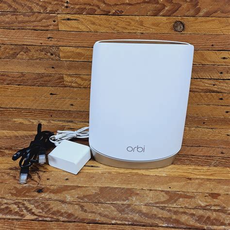 Used Orbi RBR750 Whole Home AX4200 Tri Band Mesh WiFi 6 System Router