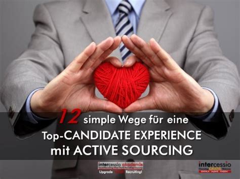 Simple Wege F R Eine Top Candidate Experience Mit Active Sourcing