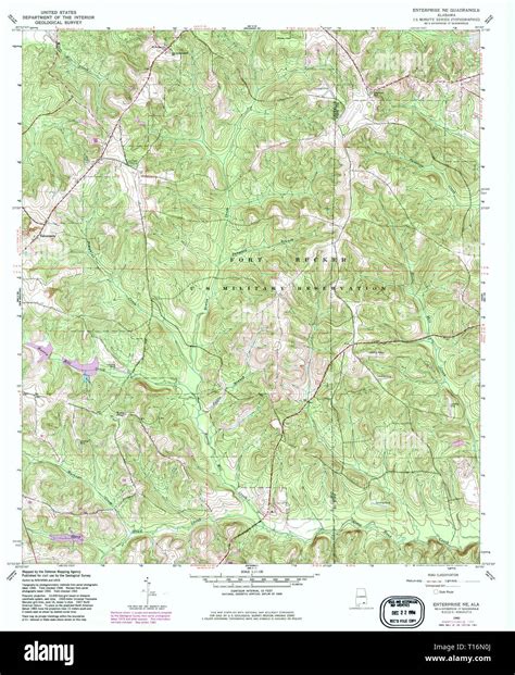 Enterprise Alabama Map Hi Res Stock Photography And Images Alamy