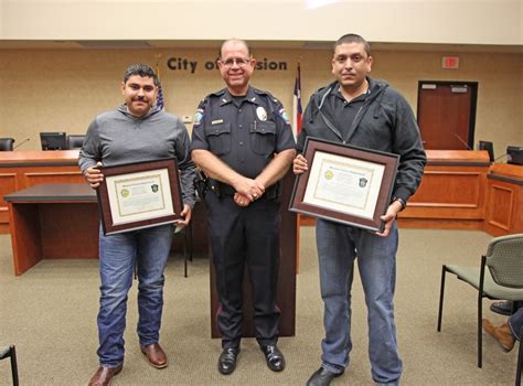 Our Mission Police Department honors three Mission Police Officers for ...