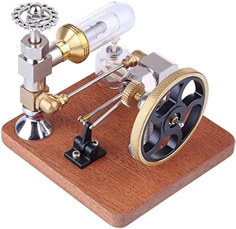 Metal Stirling Engine Model Kit, Adjustable Speed Stirling Engine