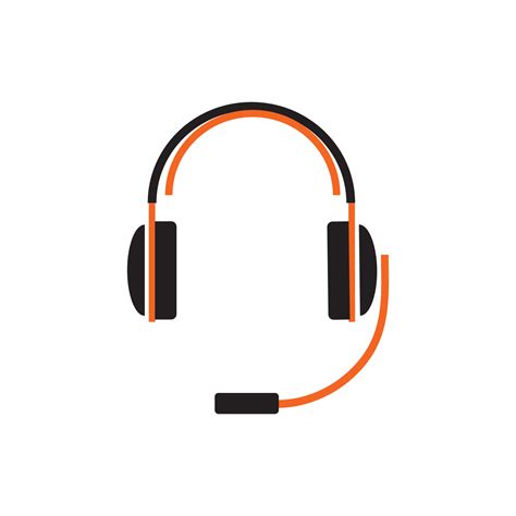 headphone logo vector 13859842 Vector Art at Vecteezy