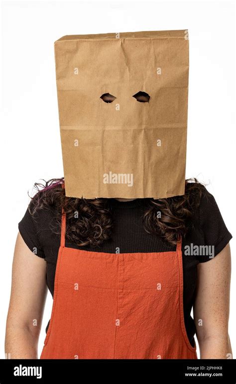 Woman With Paper Bag Hi Res Stock Photography And Images Alamy