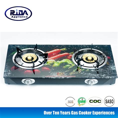 Glass Top Burner Gas Cooker China Gas Stove Cooktop China Gas