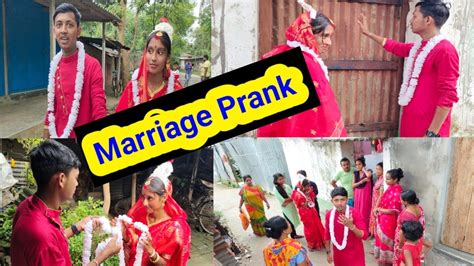 Marriage Prank 🥰 ভাই বিয়ে করে নিয়ে বাড়ির সবাই কে চমকে দিল।।🥰rippa