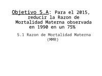 Ppt Indicadores Para Odm Conceptos Y Metodolog As Edilberto Loaiza