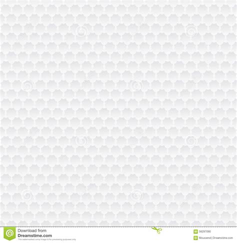 Vector Geometric White Pattern Stock Vector Illustration Of Design