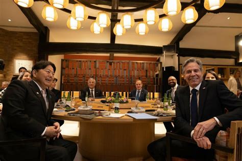 G7外长会议日本开幕！聚焦中共军事威胁、确认台海和平稳定重要性 ＊ 阿波罗新闻网