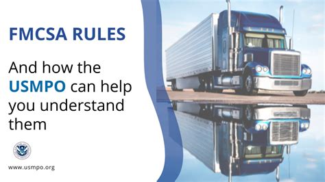 New FMCSA Rules And How The USMPO Can Help You