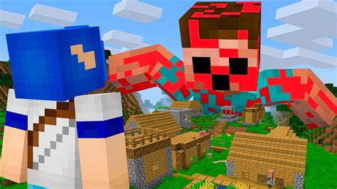 STEVE GIGANTE Quer DESTRUIR O MINECRAFT YouTube