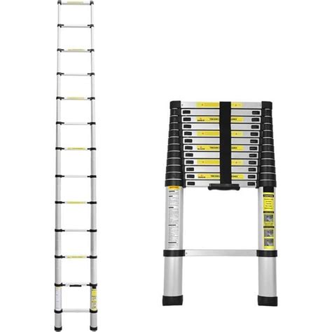 Chelle T Lescopique Pliable En Aluminium M Avec M Canisme De