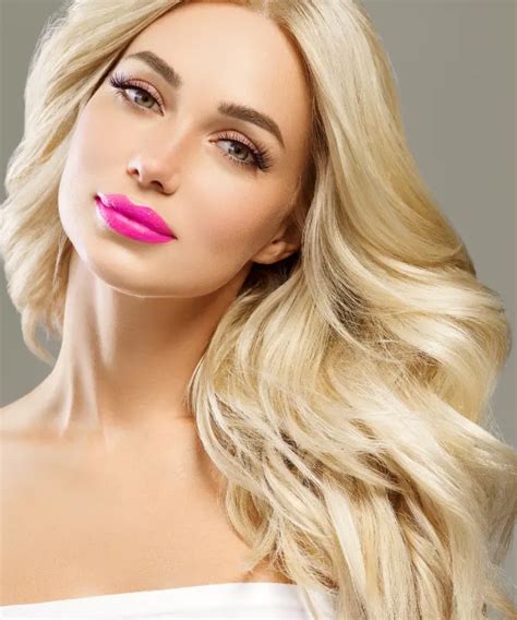 Clips Blonde Pcs She Hairextensions