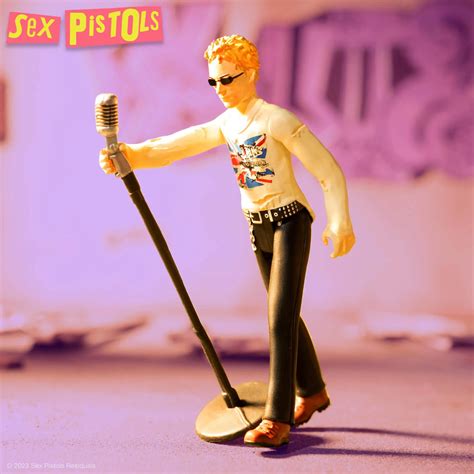 Pre Order The Sex Pistols Johnny Rotten And Sid Vicious ReAction Figures Project Action Figure