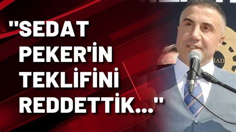 Selçuk Özdağ Sedat Peker in AKP için miting yapayım teklifini