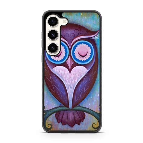 Cute Owl Samsung Galaxy S23 S23 S23 Ultra S23 Fe Case Merchprintz