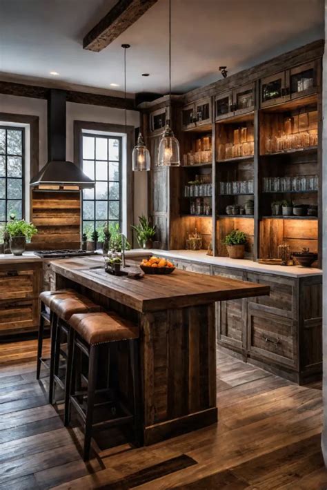 10 Irresistible Rustic Kitchen Cabinets for a Cozy Home - Home Decor Hero