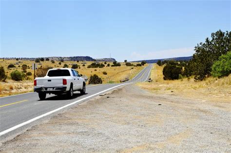 Pickup Truck On Highway Stock Photo Image Of Distance 20461946