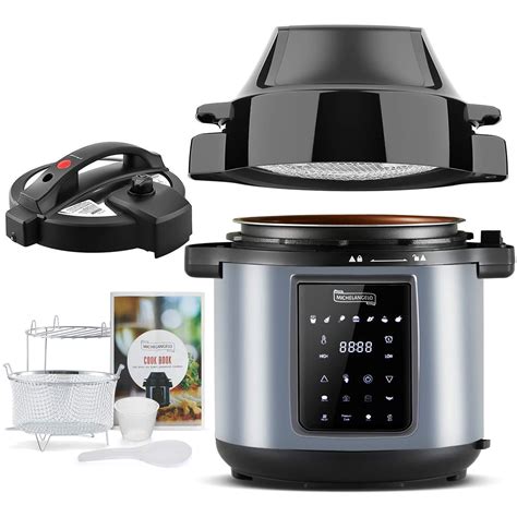 Michelangelo Air Fryer Pressure Cooker Combo 6qt All In 1 Pressure Cooker With Air