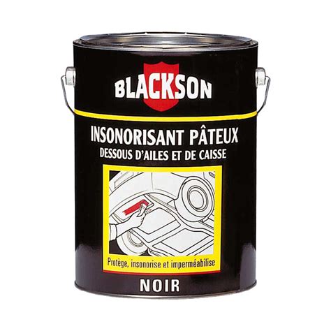 Blackson Insonorisant P Teux Noir Blackson Kg Pot Ce