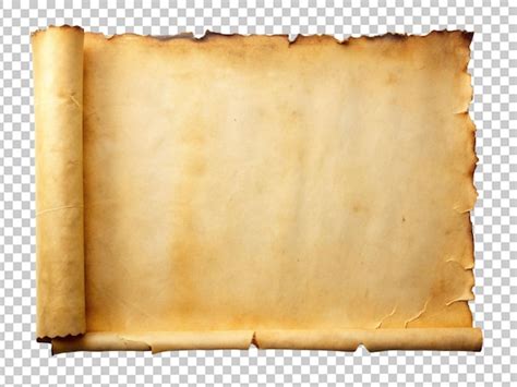 Premium Psd Old Scroll Papyrus Parchment Paper Map Background