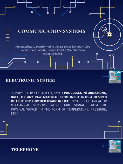 communication systems overview  cable television voice  ip