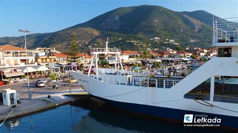 Lefkada ferries 2025 | Ferry info to Kefalonia + Meganisi