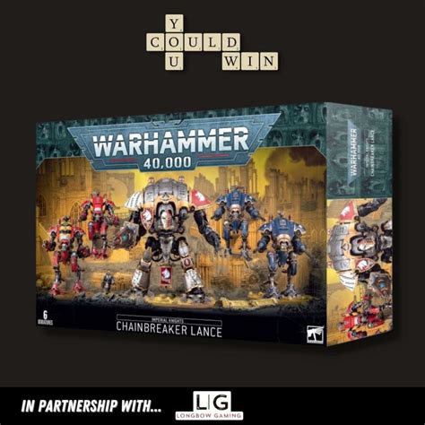 Festive Battleforce Box Imperial Knights Chainbreaker Lance You