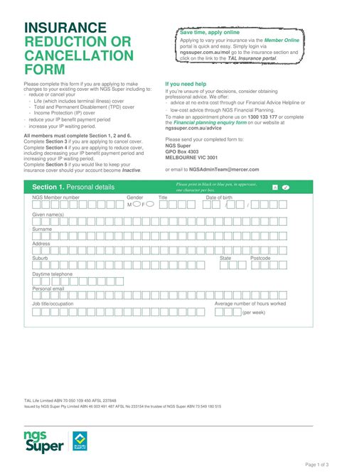 Free Printable Insurance Cancellation Letter Templates PDF Word