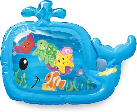 Infantino Pat And Play Water Mat Whale Themed Water Mat For Infants And