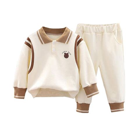 Toddler Kid Boy Clothing Sets Autumn Children Clothing Sets Tops