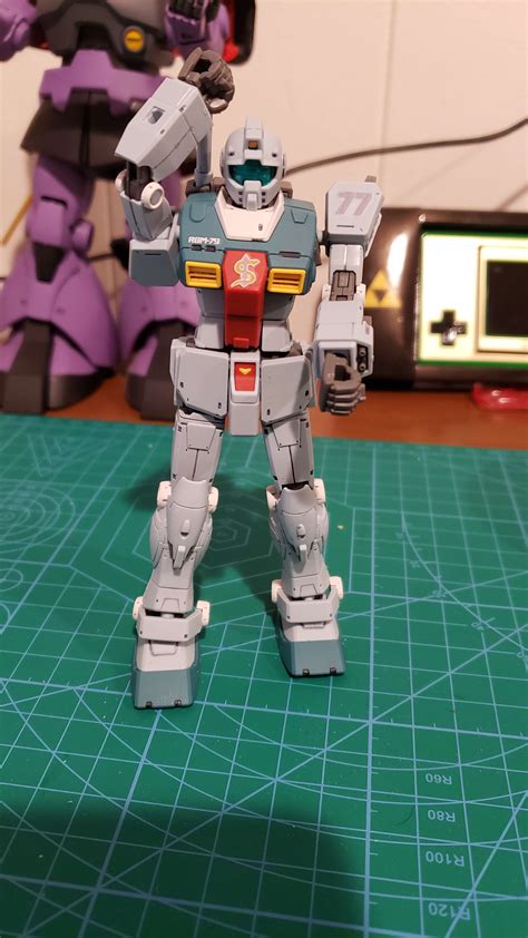 Sleggar Laws Gm First Time Using Water Slide Decals Rgunpla