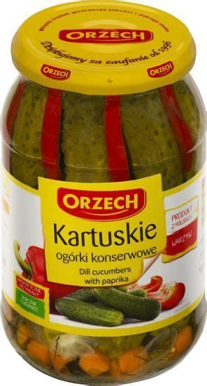 Orzech Ogórki Konserwowe Kartuskie 900Ml Ceny i opinie Ceneo pl