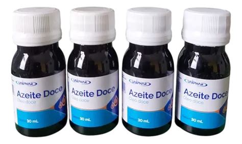 Para Que Serve O Azeite Doce - Kit 4 Azeite Doce Uniphar Em Frasco 30 Ml | MercadoLivre