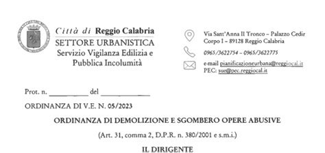 Reggio Il Comune Vuole Demolire Le Opere Abusive Della Famiglia