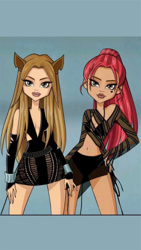 Shakira Y Karol G Tqg Personajes De Dibujos Animados Chica Dibujos