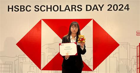 Lsgi Student Winnie Chu Receives The Hsbc Hong Kong Scholarship