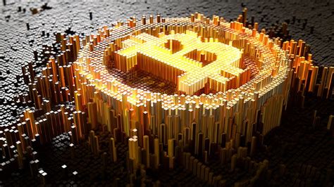 HD wallpaper: Bitcoin, money, 3D, no people, large group of objects ...