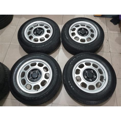 Jual VELG BEKAS HSR R15X7 BAUT 5 PCD 5X114 BAN 205 65 R15 Shopee