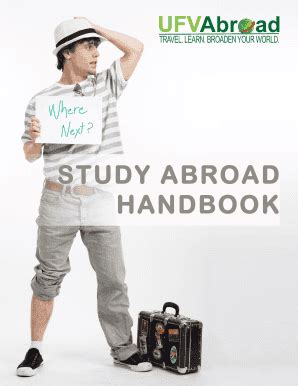 Fillable Online UFV Study Abroad Handbook University Of The Fraser