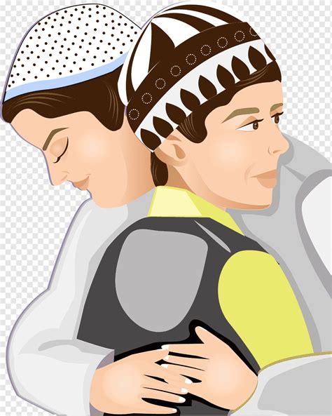 Man Hugging Woman Illustration Eid Al Fitr Eid Mubarak Eid Al Adha