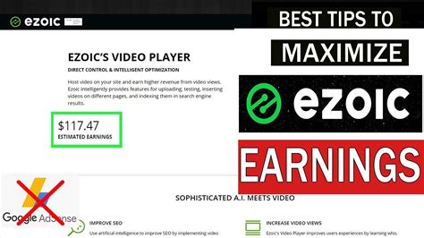 TRIPLE Adsense Earnings Ezoic Review Ezoic Video Player TIPS To