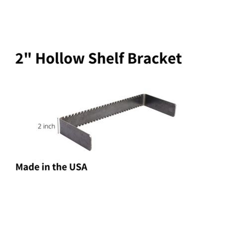 2 Hollow Shelf Floating Bracket Sheppard Brackets