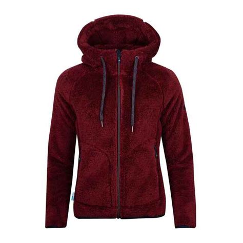 Damen Highloft Fleece Jacke Glymur Rot Westfjord Decathlon