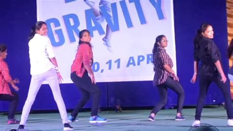 Nit Warangal Girls Dance Performance Springspree Fest Mechanical Nitw