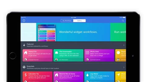 Apple Acquires Workflow A Productivity App For Ios Weareliferuiner